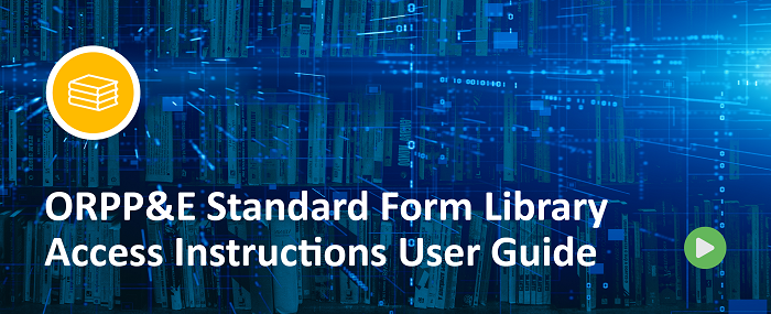 ePROS Standard Form Library Access-Instructions